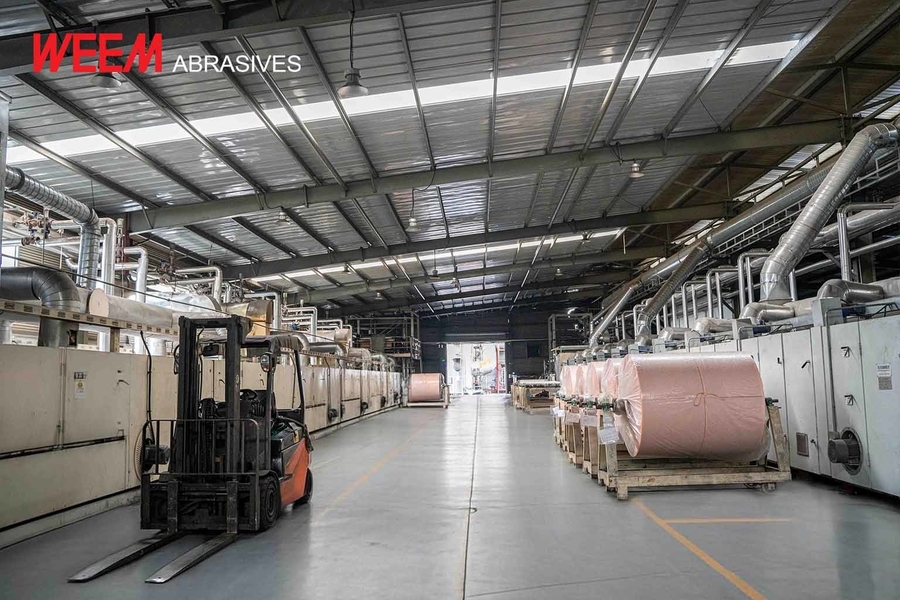 WEEM Abrasives 제조업체의 생산 라인